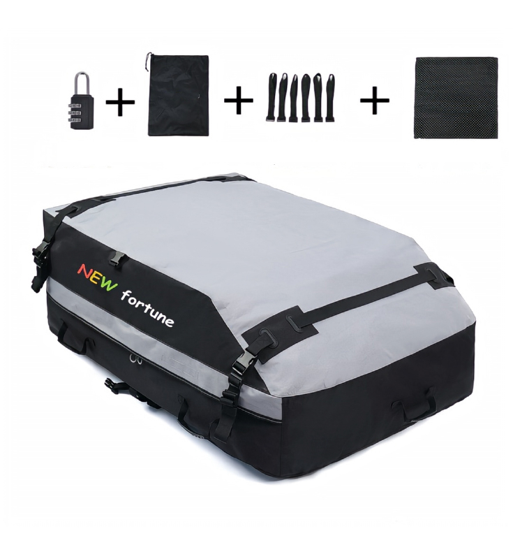 FO-22 Bolsa de techo de automóvil impermeable 19 transportista de equipaje de pie cúbico para actividades al aire libre