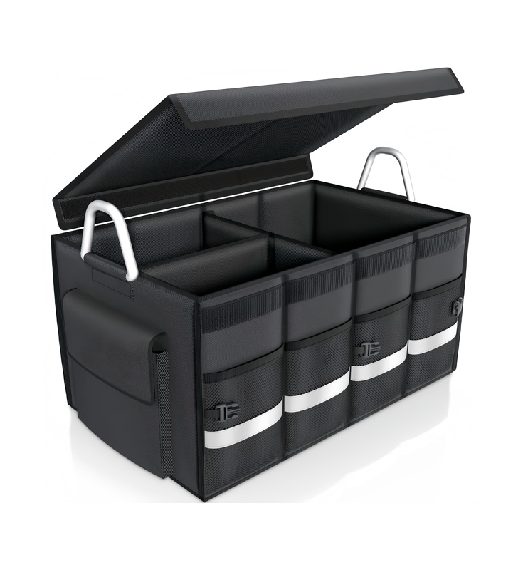 H-05 Bolsa de almacenamiento de troncal de compartimentos duraderos con plegables