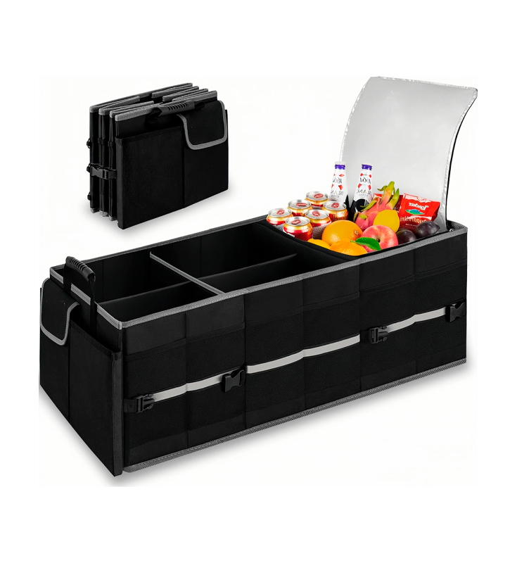 H-07 Bolsa de almacenamiento de troncal universal plegable con bolsa de refrigerador aislada
