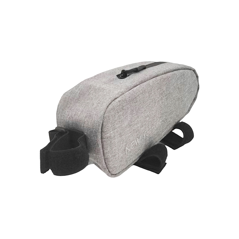 Bolsa de bicicleta de tubo superior gris bi-05